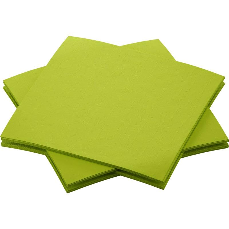 2880 Duni Bio Dunisoft® Servietten 20 x 20 cm Kiwi