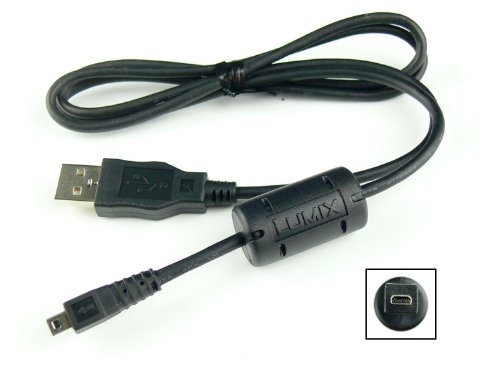 PwrON USB Data Cable For Panasonic Lumix Cameras - Compatible With ZS8, FZ70, FZ15, LZ6 Models 8 thumbnail image