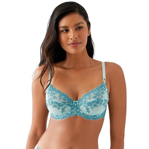Wacoal Women's Embrace Lace Unlined Underwire Mid Coverage Bra, 65191,