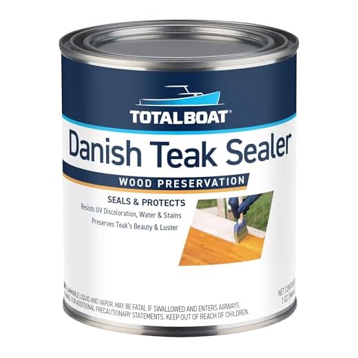 TotalBoat Danish Teak Sealer Quart Size