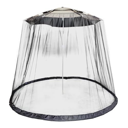 サンパーシー ガーデンパラソル 防虫ネット セット 270cm 撥水加工 アウトドア オーニング