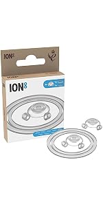 ion8 BPA-frei Auslaufsicherer Trinkflaschendeckel, Klein, 350ml / 500ml, Blau ClimatePartner certified  
ion8 BPA-frei A