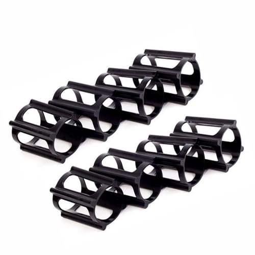 Image of Jaspo Skate Trainers- Wheel stoppers for Roller Skates and Skateboards for Beginners & learners to Learn Tricks-Safe, and Easy- Ollies, Kickflips and More- All Ages- Accessories (Black (Pack of 8))
