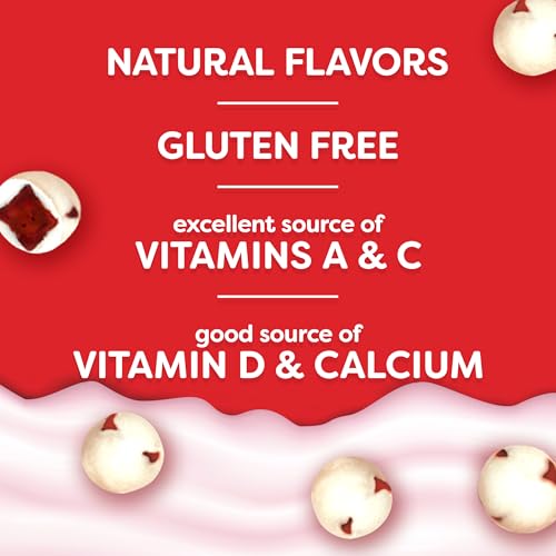 Image of Welch's Fruit Snacks, Fruit 'n Yogurt Variety Pack, Strawberry, Mango Peach, Gluten Free, Bulk Pack, Single Serve, 0.7 oz Bags (Pack of 40)