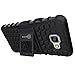 Galaxy A3 Case (2016), CoverON [Atomic Series] Hybrid Cover Tough Protective Hard Kickstand Phone Case for Samsung Galaxy A3 (2016) SM-A310 - Black