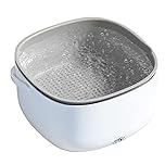 Huasean Légumes Fruits, Machine Nettoyage Légumes À Ultrasons, Panier Lavage Fruits Et Légumes À Double Couche, Légumes sans Fil, Laveuse Fruits Portable
