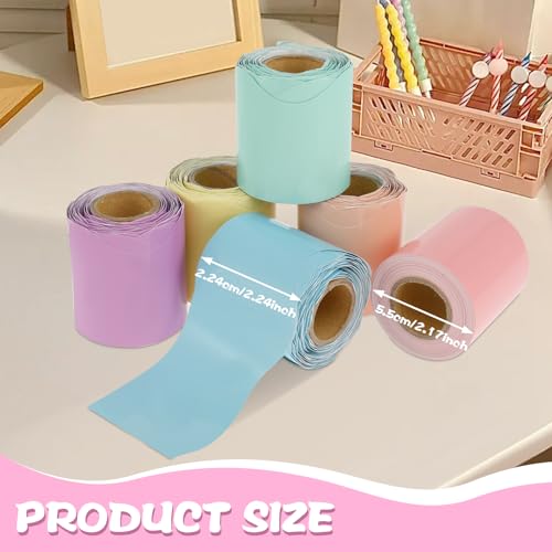 6 Rolls Bulletin Board Borders,196.8 Ft Colorful Classroom Borders for Decorative Bulletin Board Border Rolls for Classrooms Offices Home