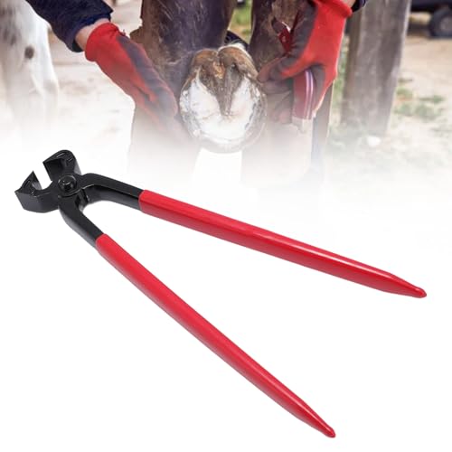 Horse Hoof Nipper Aço 2in Abertura do Casco Horseshoe Alicate para Clubes Equestres Proprietários de