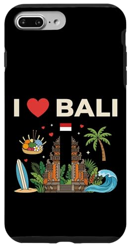 I Love Bali �C���h�l�V�A ���s �o�P�[�V���� �X�}�z�P�[�X iPhone 7 Plus/8 Plus �p