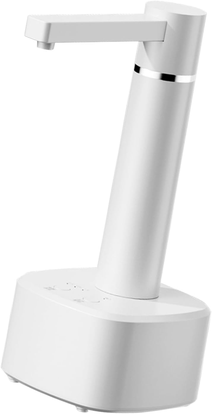 Electric Water Dispenser, Desktop Water Dispenser Highly Efficient Lightweight Compact for Home (White)