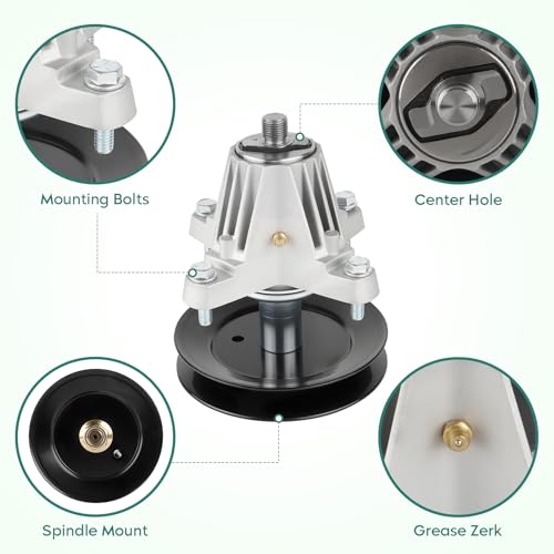 Husillo de cubierta 618-09236 para reparar tractor cortacésped 4