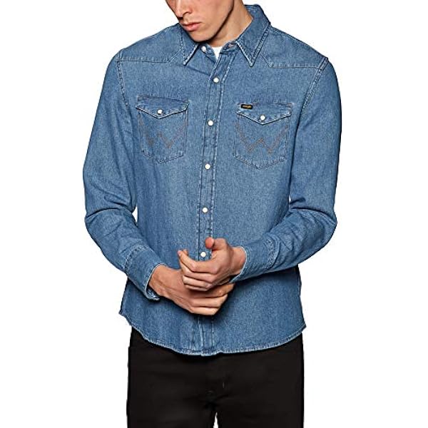 Wrangler icon shirt heren Shirt (1-Pack)