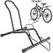 Areden 自転車スタンド L字型 高さ37cm スタンド バイクスタンド メンテナンススタンド スチール材質 駐輪スタンド バランス調節 自転車用ディスプレイスタンド 頑丈 転倒防止スタンド 防錆 耐腐食性 自転車一輪車 ブラック