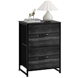 Nicehill Nightstand, Nightstand for Bedroom with Drawers, Small Dresser with Drawers, Bedside Table