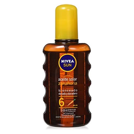 Nivea Spray Aceite Solar FP 6-200 ml