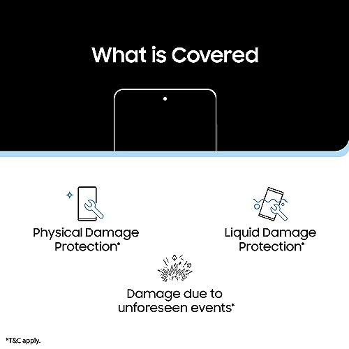 Image of Samsung Care+ Accidental & Liquid Damage Protection Plan for 1 Year - Tab Premium Range
