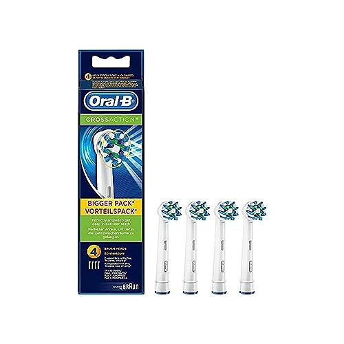Oral-B CrossAction Brossettes De Rechange Pour Brosse À Dents Électrique x4