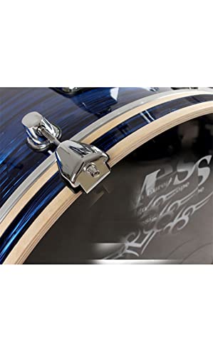 Batterie complète pour débutants – 5 tambours et 3 cymbales, idéal pour l'apprentissage et la pratique, parfait pour les musiciens en herbe