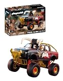 PLAYMOBIL | WWE® | The Rock Monster Truck | Monstertruck mit Federung, Hörnern & The Rock Figur | Für Fans ab 5 Jahren | 71955