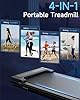 Walking Pad Treadmill for Home - Under Desk Treadmills Mini Portable Walking Running Machine Slim Compact Motorized Electric Treadmill with Adjustable Speed Remote