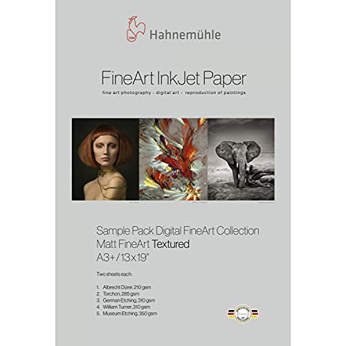 Hahnemuhle Inkjet Paper Sample Pack Matte Textured