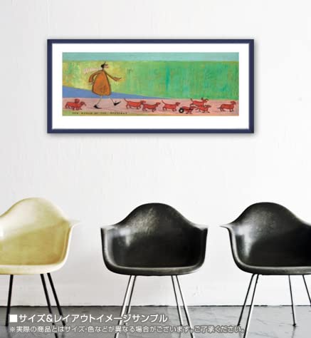 サムトフトTHE MARCH OF THE SAUSAGES 絵画 Amazon.co.jp: ポスター サム トフト The March of the Sausages