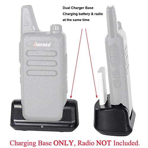 Wln Kd-C1 Charger Base For Luiton Lt-316 Retevis Rt22 Zastone X6 Tidradio Td-M8 Zeadio Zs-B1 Nktech Nk-U1 Radtel Rt-10 Radioddity R1 Ap-100 Walkie Talkie 4 Pack (Without Usb Cable) #TOP1