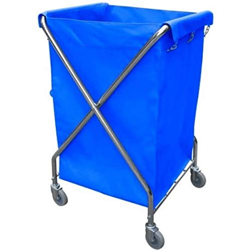 Carro X Plegable lavandería para la Recogida y Transporte de Ropa 250L