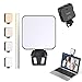 Luce per videoconferenze | Kit clip per illuminazione per videoconferenza con custodia | Cube Laptop Computer Webcam Light per auto-trasmissione | Zoom Meeting | Microsoft Teams | Diretta streaming