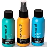 Nonaste Mini Travel Fresh Kit (3 Oz, Pack of 3) – TSA Approved Odor Eliminating Spray & Laundry Detergent Set Zen Fresh + Pure Clean – On-the-Go Odor Control for Travel, Gym & Outdoor Activities