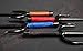 Kamikaze SAI Professional KOBUDO, Solid Wrought Iron, Octagonal, String Grip, Pair (Black String Grip, M (18½