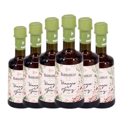 Vinagre Barbadillo Jerez Ecológico Botellín 25 cl (Caja de 6 Botellín de 25 cl)