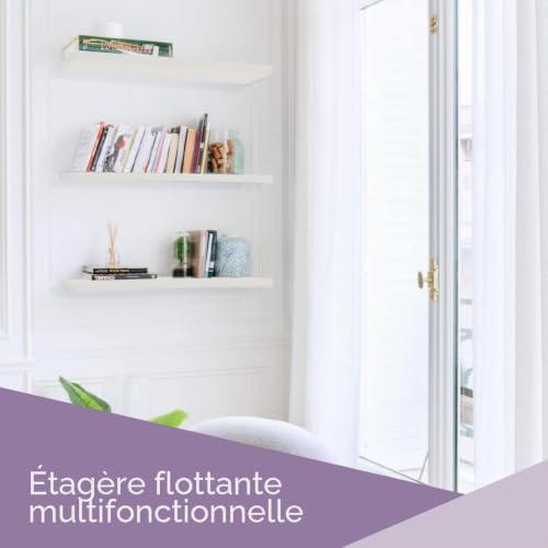 Étagère flottante Anika pour maximiser l'espace des petits salons - 5