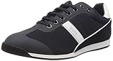 hugo boss schuhe sale zalando Leder/Textil BOSS Glaze_Lowp_mewt, Herren Sneaker, Blau (Navy 401), 41 EU (7 UK)