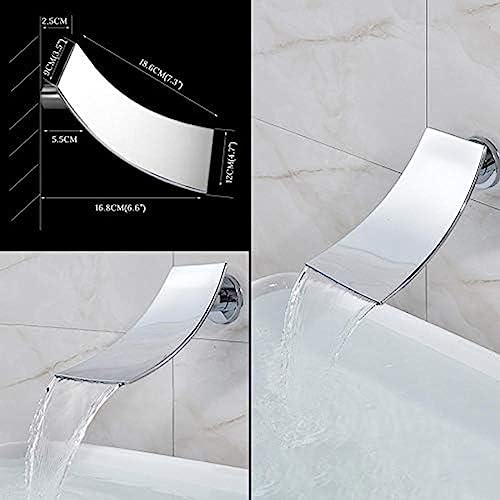 Panel de Ducha con Cascada, Mezclador Termostático con Display de Temperatura, Columna SPA con Chorro de Masaje, Grifería para Baño Moderna miniatura 3