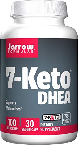 Jarrow Formulas 7-Keto DHEA 30 CAPS (100 MG) (Pack of 2)