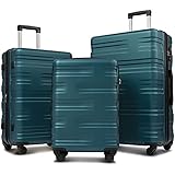 Flieks Luggage Sets TSA 3 Piece Expandable Spinner Suitcase Lightweight 20 24 28 inch