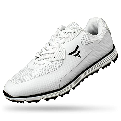 Nordcore Chaussures de Golf pour Hommes - Chaussures de Golf résistantes à l'eau pour Les Sports de Golf en Plein air - Chaussures de Golf Hommes et Femme légères et Respirantes Cover