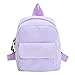 URIBAKY-Blousons La scuola inizia la stagione Moda Donna Ragazza Studente Cerniera Borsa da scuola in tinta unita Zaino in nylon Zaino Trolley X Scale