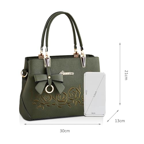 Bolso para mujer NICOLE & DORIS con asa superior elegante miniatura 5