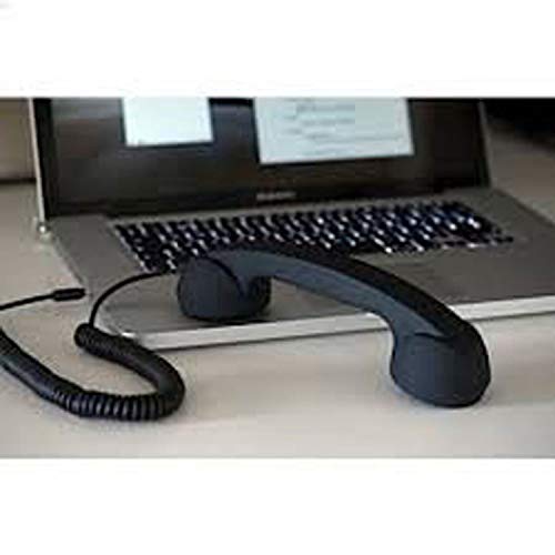 Image of GION Radiation Free Telephone Style Phone Coco Phone 3.5mm Wired Retro Handset Receiver Phone (1Pcs) (Multicolor)