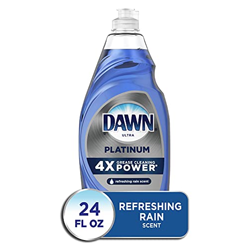 Image of Dawn Platinum Dishwashing Liquid Dish Soap, Refreshing Rain Scent, 24 Fl Oz
