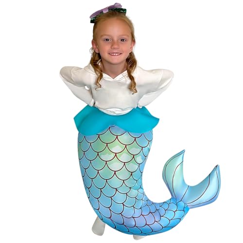 Disfraz inflable de sirena para niñas