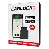 CARLOCK Anti Theft Car Device - Real Time 4G Car Tracker & Car Alarm System. Comes with Device & Phone App. Tracks Your Car in Real Time & Notifies You Immediately of Suspicious Behavior.OBD Plug&Play