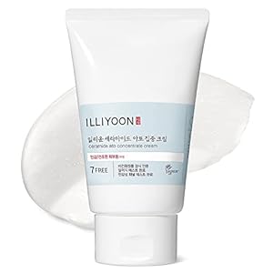 Illiyoon Ceramide Ato Concentrate Cream(200ml, 6.76 Fl Oz), Korean Moisturizer for Dry & Sensitive Skin, Long lasting Hydrating Care, Gentle for Infants and Adults Everyday Use