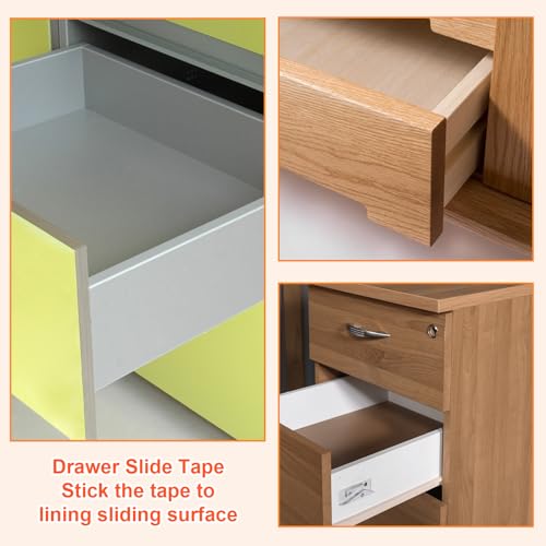 Ebksqs Fashion Tape textiltejp 2 cm x 10 m, dubbelsidig tejp för tyger, vit strykband 0,13 mm tjocklek