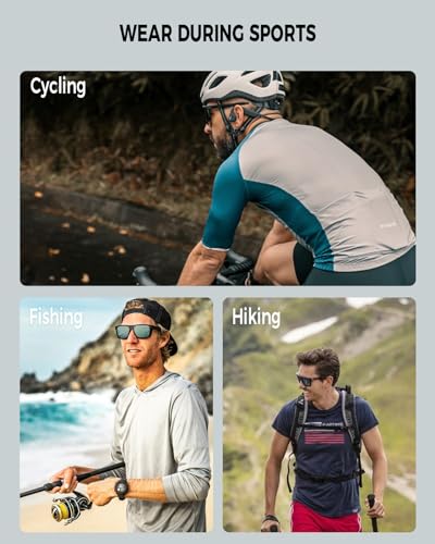 Polarized Sunglasses for Men and Women Square Sun glasses TAC Lens UV Blocking3