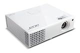 Acer P1173 Proiettore, Risoluzione SVGA, Contrasto 13.000:1, Luminosità 3.000 ANSI, VGA/HDMI, Bianco