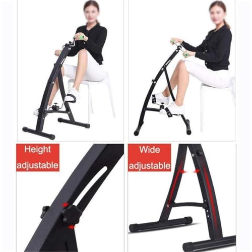 Bicicleta plegable de ejercicio para rehabilitación de extremidades miniatura 4