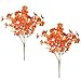 FOSDICK 2 Mazzetti Fiori Finti per Decorazioni Autunnali, Bouquet Fiori Finti, Mazzo di Fiori Artificiali Autunnali per Interni ed Esterni Casa Giardino Matrimoni Feste Veranda Finestre Tavola Decoraz immagine
